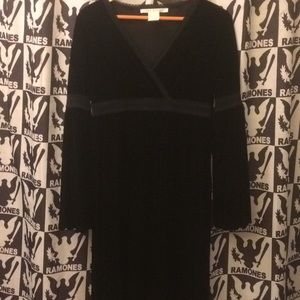 Black "Velvet" Dress